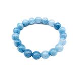 Pulseira de água-marinha azul valor por defeito título