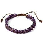 Pulseira de ametista elegante valor por defeito título