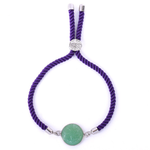Pulseira de aventurina ajustável valor por defeito título