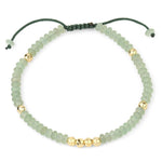 Pulseira de aventurina verde valor por defeito título