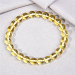 Pulseira de citrino na moda