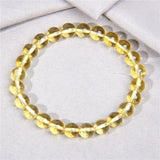 Pulseira de citrino na moda