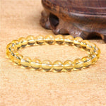 Pulseira de citrino na moda