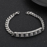 Pulseira de corrente moderna