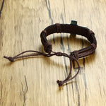 Pulseira de couro cruz cristã valor por defeito título