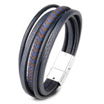 Pulseira de couro discreta valor por defeito título