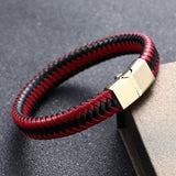 Pulseira de couro entrançado valor por defeito título