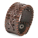 Pulseira de couro medieval valor por defeito título