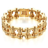 Pulseira de elos estilo dourada ouro