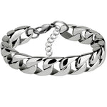 Pulseira de elos grossa