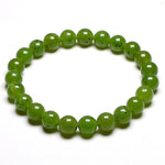 Pulseira de jade alta qualidade verde / 16 cm