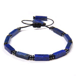 Pulseira de lápis-lazúli moderna valor por defeito título