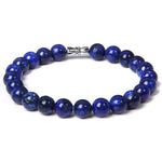 Pulseira de lápis-lazúli natural