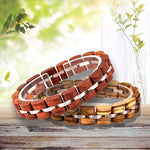 Pulseira de madeira alta qualidade valor por defeito título