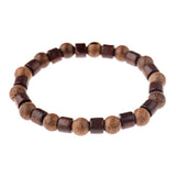 Pulseira de madeira artística modelo 1