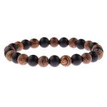 Pulseira de madeira artística modelo 2