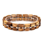 Pulseira de madeira durável valor por defeito título