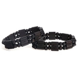 Pulseira de madeira preta valor por defeito título