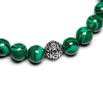 Pulseira de malaquita tibetana