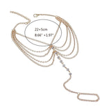 Pulseira de pé luxuosa título por defeito