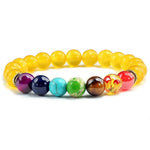 Pulseira de pedras chakras amarelas valor por defeito título