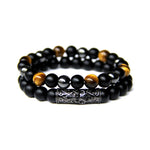 Pulseira de proteção olho de tigre
