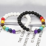 Pulseira dos 7 chakras de howlita valor por defeito título