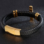 Pulseira elegante com cruz