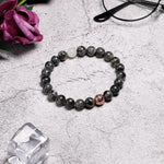 Pulseira elegante de labradorita