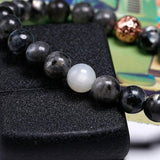 Pulseira elegante de labradorita