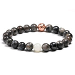 Pulseira elegante de labradorita