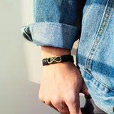 Pulseira estilo infinito valor por defeito título