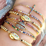 Pulseira fantasy cristã valor por defeito título