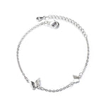 Pulseira feminina borboleta borboletas
