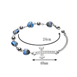 Pulseira feminina cruz prata
