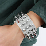 Pulseira gótica estilo hard rock