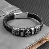 Pulseira gótica masculina