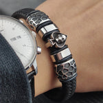 Pulseira gótica masculina