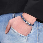 Pulseira infinito azul