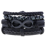 Pulseira infinito com pérolas valor por defeito título
