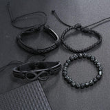 Pulseira infinito com pérolas valor por defeito título