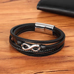 Pulseira infinito de moda