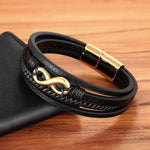 Pulseira infinito de moda