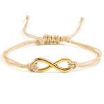 Pulseira infinito elegante valor por defeito título