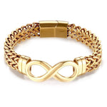 Pulseira infinito em ouro valor por defeito título
