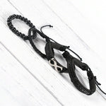 Pulseira infinito grande valor por defeito título