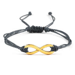 Pulseira infinito minimalista valor por defeito título