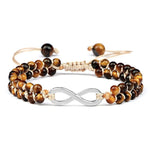 Pulseira infinito olho de tigre valor por defeito título