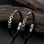 Pulseira infinito redonda