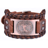 Pulseira larga árvore da vida